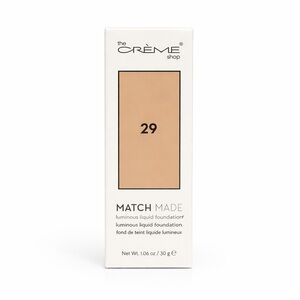 The Creme Shop Match Made Luminous Liquid Foundation #29